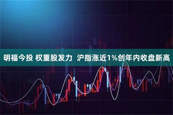 明福今投 权重股发力  沪指涨近1%创年内收盘新高